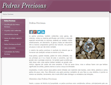 Tablet Screenshot of pedras-preciosas.info